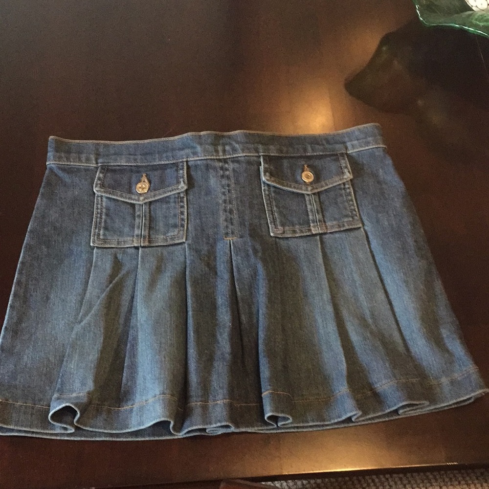 Juicy Couture Pleated Jean Mini